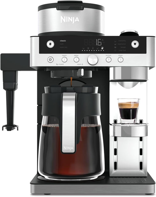 Ninja Prestige Machine à café filtre et capsules 2-en-1