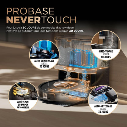 Shark PowerDetect Aspirateur Robot Laveur avec Base autovideuse