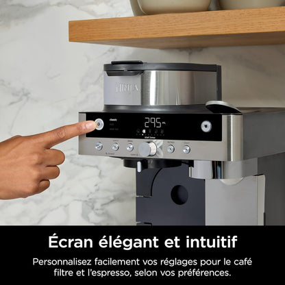 Ninja Prestige Machine à café filtre et capsules 2-en-1