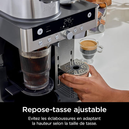 Ninja Prestige Machine à café filtre et capsules 2-en-1