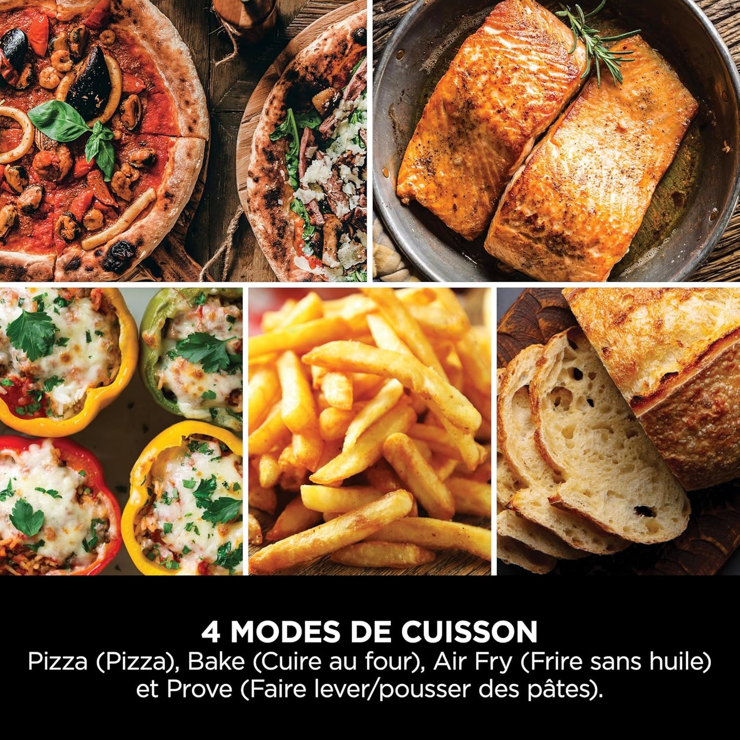 Ninja Artisan Four à pizza et friteuse sans huile